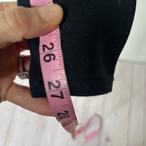 Isabel Maternity by Ingrid & Isabel Black Stretch Dress Skinny Pants - Picture 4 of 8